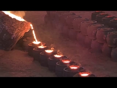 υψηλής αντοχής χύτευσης σιδερένιας σφαίρας χαμηλής ρήξης